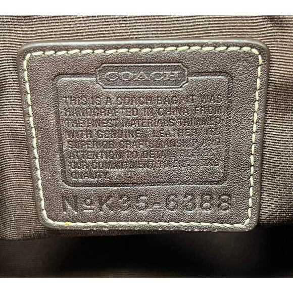 Vintage Coach 6388 Soho Mini Signature Flap Satchel & 6515 Checkbook Wallet - Picture 14 of 15